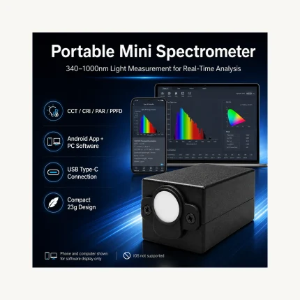 VODESON Basic micro spectrometer for Android and PC - product detail 2