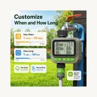 VODESON IP65 single-valve watering timer with RF remote - product detail 3