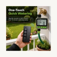 VODESON IP65 single-valve watering timer with RF remote - product detail 4